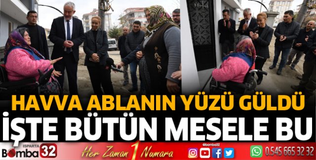 Havva ablamızın yüzündeki o gülücük, tebessüm bize yeter