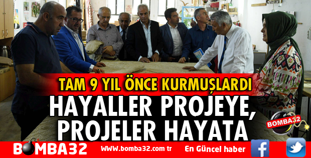 HAYALLER PROJEYE, PROJELER HAYATA DÖNÜŞÜYOR