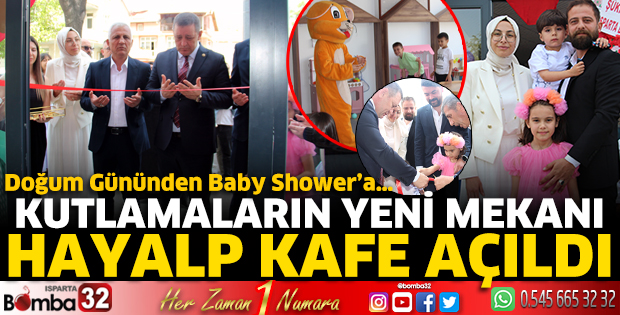 Hayalp Kafe törenle kapılarını açtı