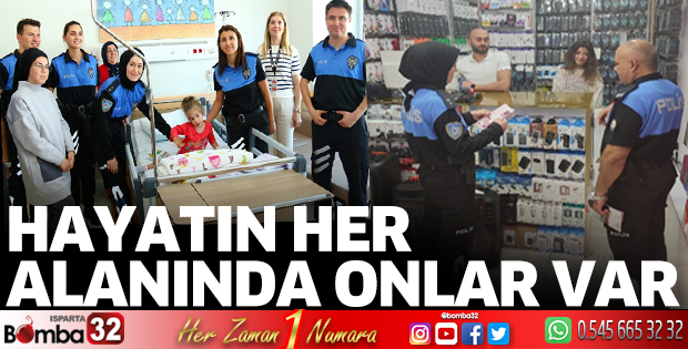 Hayatın her alanında onlar var