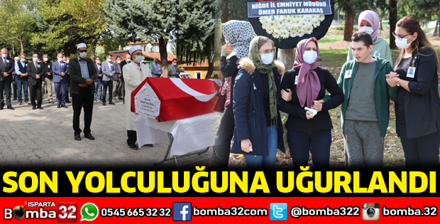 HAYATINI KAYBEDEN EMNİYET MÜDÜR YARDIMCISI TOPRAĞA VERİLDİ