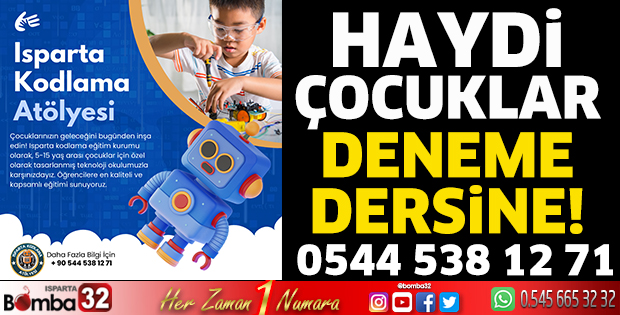 Haydi çocuklar deneme dersine!