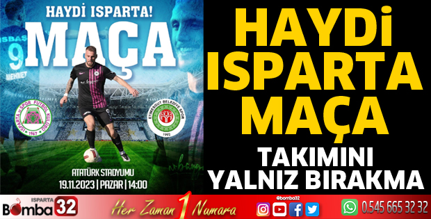 Haydi Isparta Maça