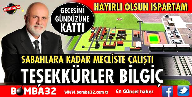 HAYIRLI OLSUN ISPARTAM! 
