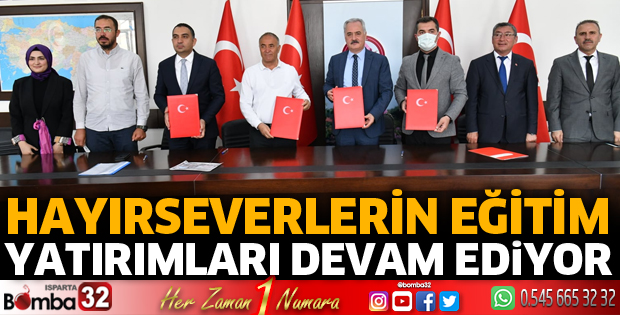 Hayırseverlerin eğitim yatırımları devam ediyor