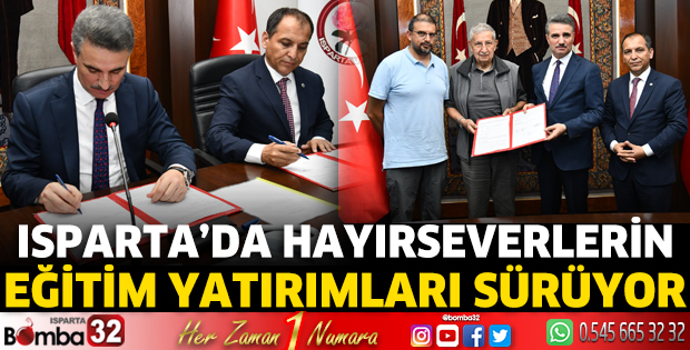 Hayırseverlerin eğitim yatırımları devam ediyor
