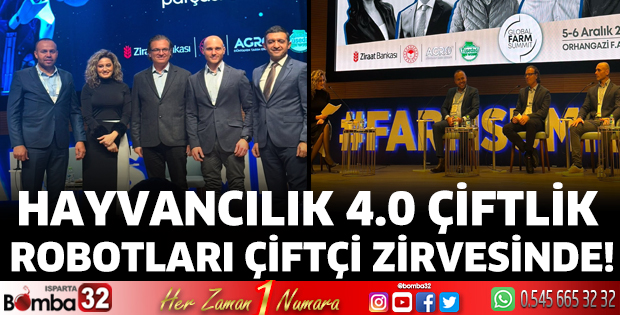Hayvancılık 4.0 Çiftlik Robotları Çiftçi Zirvesinde!