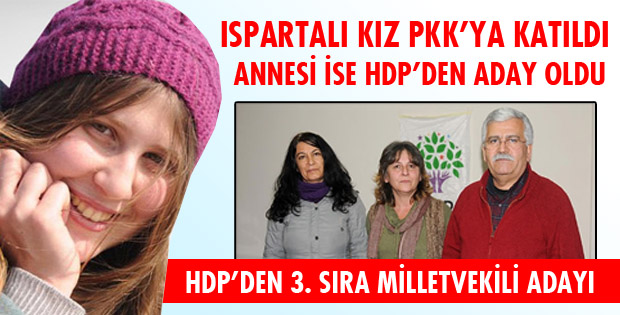 HDP'DEN ADAY OLDU