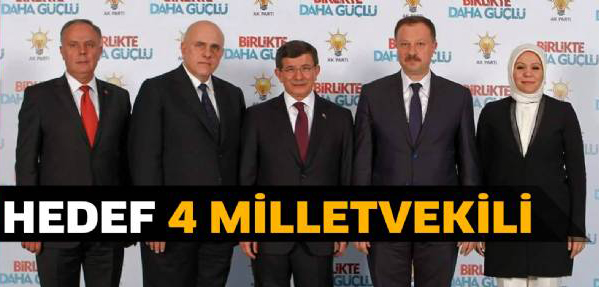HEDEF 4 MİLLETVEKİLİ