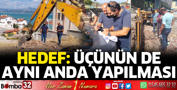 Hedef üçünün de aynı anda yapılması