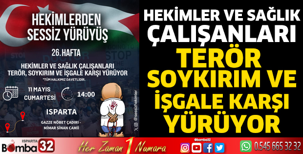 Hekimlerin sessiz yürüyüşü