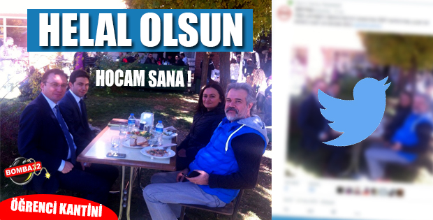 HELAL OLSUN SANA  REKTÖR HOCA !