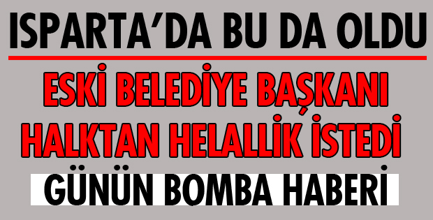 HELALLİK İSTEDİ