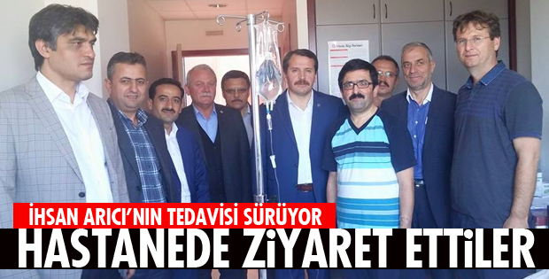 HEM MÜDÜRÜ ARICI TEDAVİ GÖRÜYOR