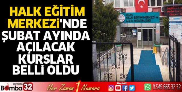 HEM'de Şubat ayında açılacak kurslar belli oldu