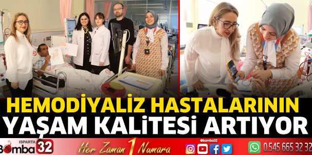 Hemodiyaliz hastalarının yaşam kalitesi artıyor