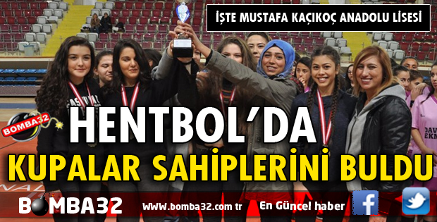 HENTBOL’DA KUPALAR SAHİPLERİNİ BULDU
