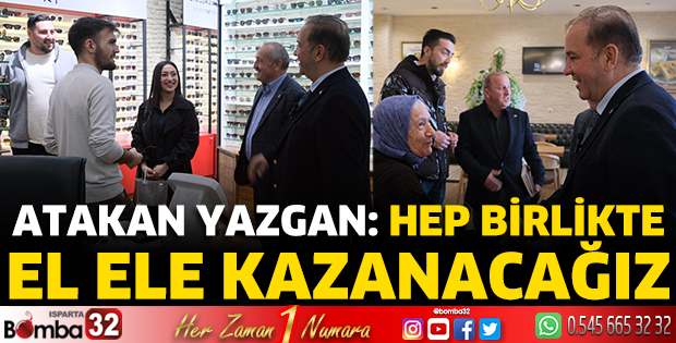 Hep birlikte el ele kazanacağız