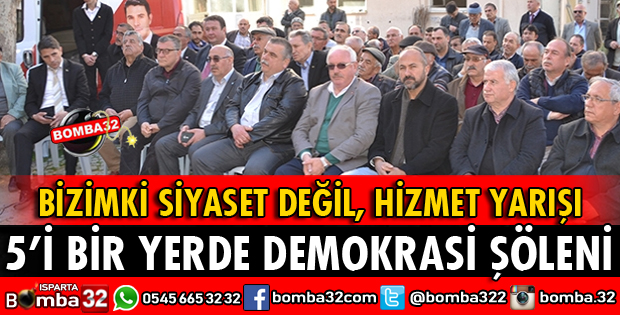 HEPSİ AYNI YERDE TAM BİR DEMOKRASİ ŞÖLENİ 