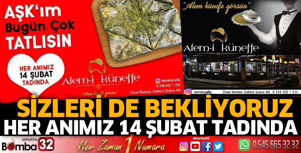 Her anımız 14 Şubat tadında