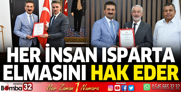 Her insan Isparta Elması’nı hak eder 