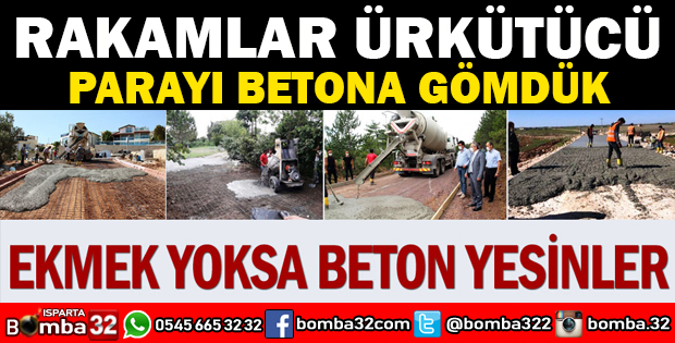 HER YENİ DOĞAN BEBEĞE 130 TON BETON DÜŞÜYOR