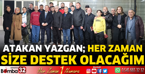 Her zaman size destek olacağım