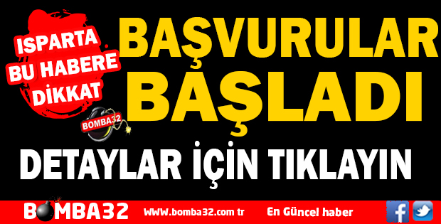 HERKES BUNU BEKLİYORDU BAŞVURULAR BAŞLADI 