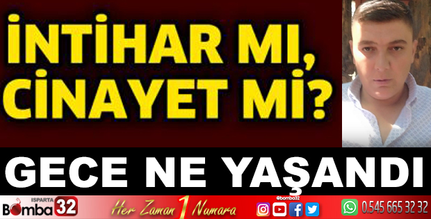 HERKES BUNU KONŞUYOR İNTİHAR MI? CİNAYET Mİ?