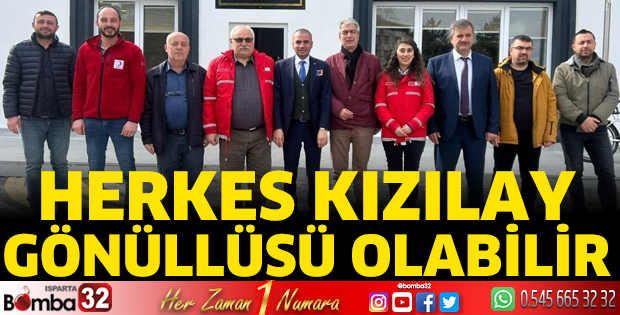 Herkes Kızılay gönüllüsü olabilir