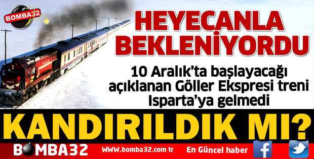 HEYECANLA BEKLENİYORDU GELMEDİ
