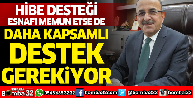 Hibe desteği esnafı memnun etse de daha kapsamlı destek gerekiyor