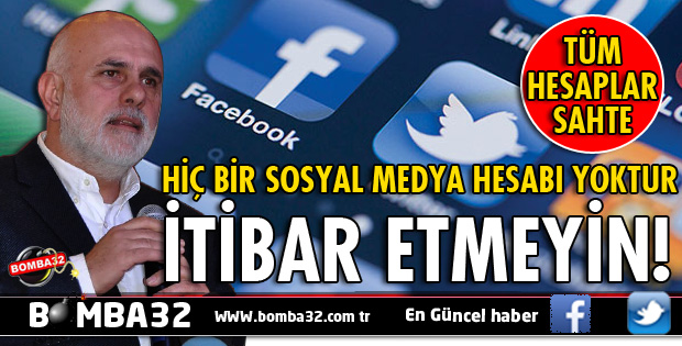 HİÇ BİR SOSYAL MEDYA HESABI BULUNMAMAKTADIR