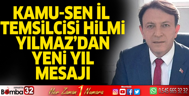 Hilmi Yılmaz'dan yeni yıl mesajı