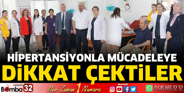 Hipertansiyonla Mücadeleye Dikkat Çektiler