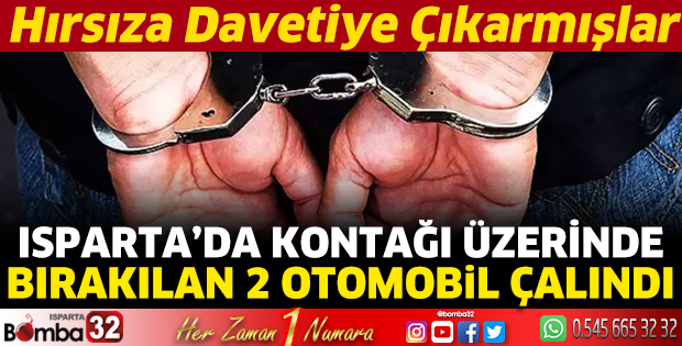 Hırsıza davetiye çıkarmışlar