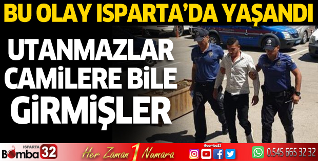 Hırsızlık şüphelisi tutuklandı