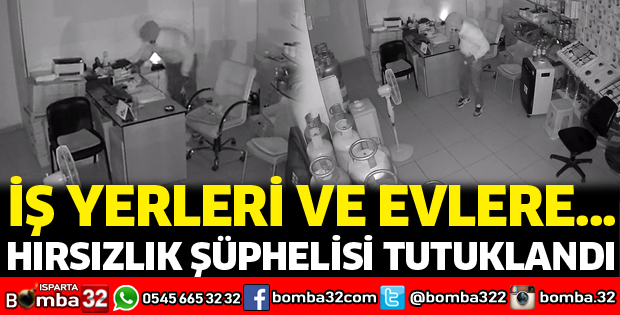 Hırsızlık şüphelisi yakalandı