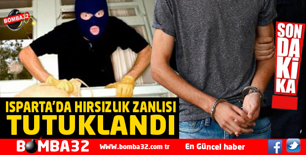 HIRSIZLIK ZANLISI TUTUKLANDI