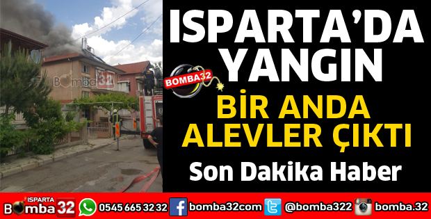 HIZIRBEY MAHALLESİNDE YANGIN 