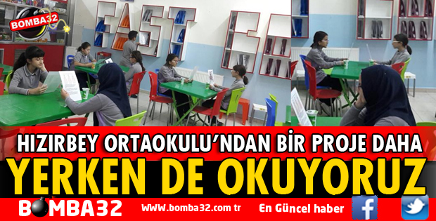 HIZIRBEY ORTAOKULU’NDAN FARKLI BİR PROJE DAHA