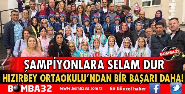 HIZIRBEY ORTAOKULU'NDAN BÜYÜK BİR BAŞARI DAHA!