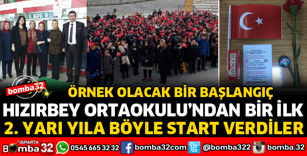 HIZIRBEY ORTAOKULU'NDAN ÇOK GÜZEL BİR BAŞLANGIÇ