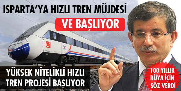 HIZLI TREN GELİYOR!