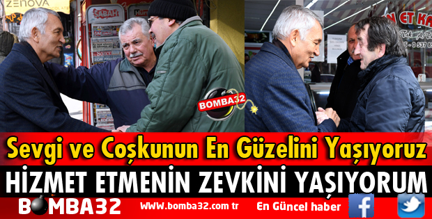 HİZMET ETMENİN ZEVKİNİ YAŞATIYORLAR