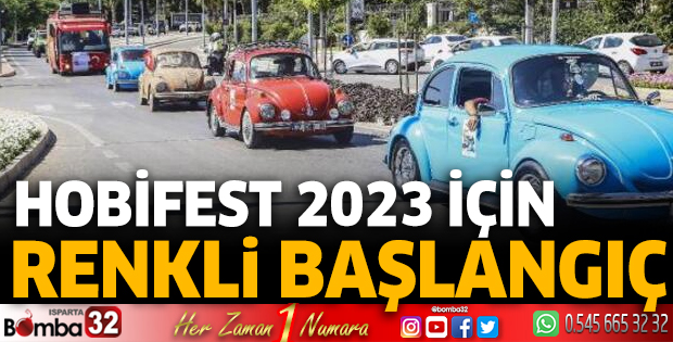 HobiFest 2023 için renkli başlangıç