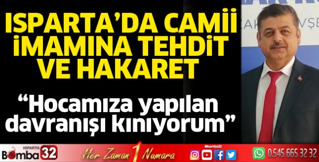 Hocamıza yapılan davranışı kınıyorum
