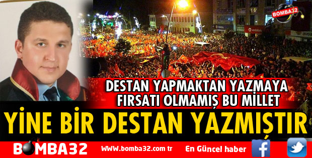 HUDER'DEN 15 TEMMUZ AÇIKLAMASI