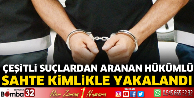 Hükümlü yakalandı