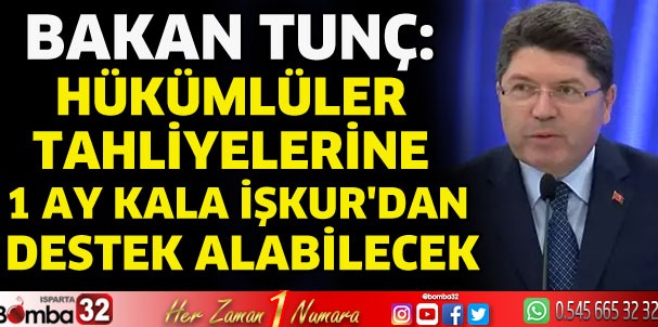 Hükümlüler tahliyelerine 1 ay kala İŞKUR'dan destek alabilecek